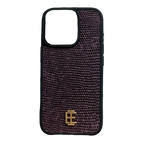 Husa iPhone din Piele de Varan Mov editie limitata V2 - iTool