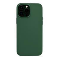 Husa iPhone 13 Pro Max iTool cu MagSafe din silicon catifelat Verde