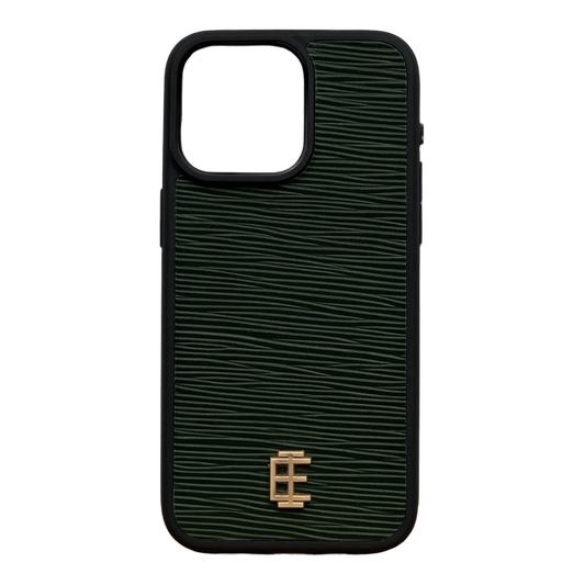 Husa iPhone din Piele de Vaca Verde editie limitata V2