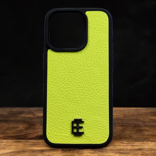 Husa iPhone din Piele de Capra Lime editie limitata - iTool