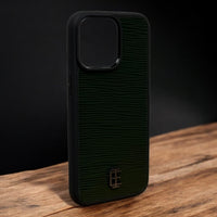 Husa iPhone din Piele de Vaca Verde editie limitata - iTool