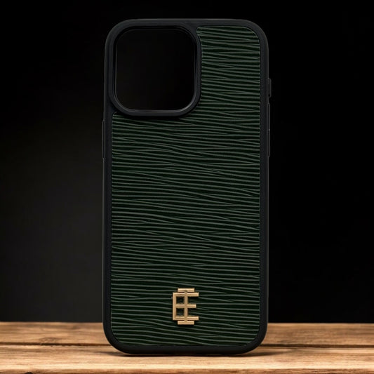Husa iPhone din Piele de Vaca Verde editie limitata - iTool