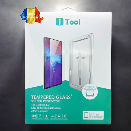 Folie de protectie iPad Pro 12.9 cu aplicator iTool