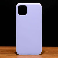 Husa iPhone 11 Pro Max iTool din silicon catifelat Mov