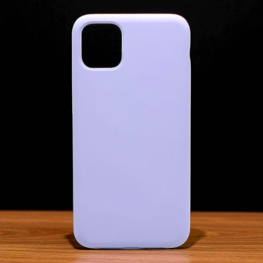 Husa iPhone 11 Pro Max iTool din silicon catifelat Mov