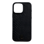 Husa iPhone din Piele de Piton Negru editie limitata V2 - iTool