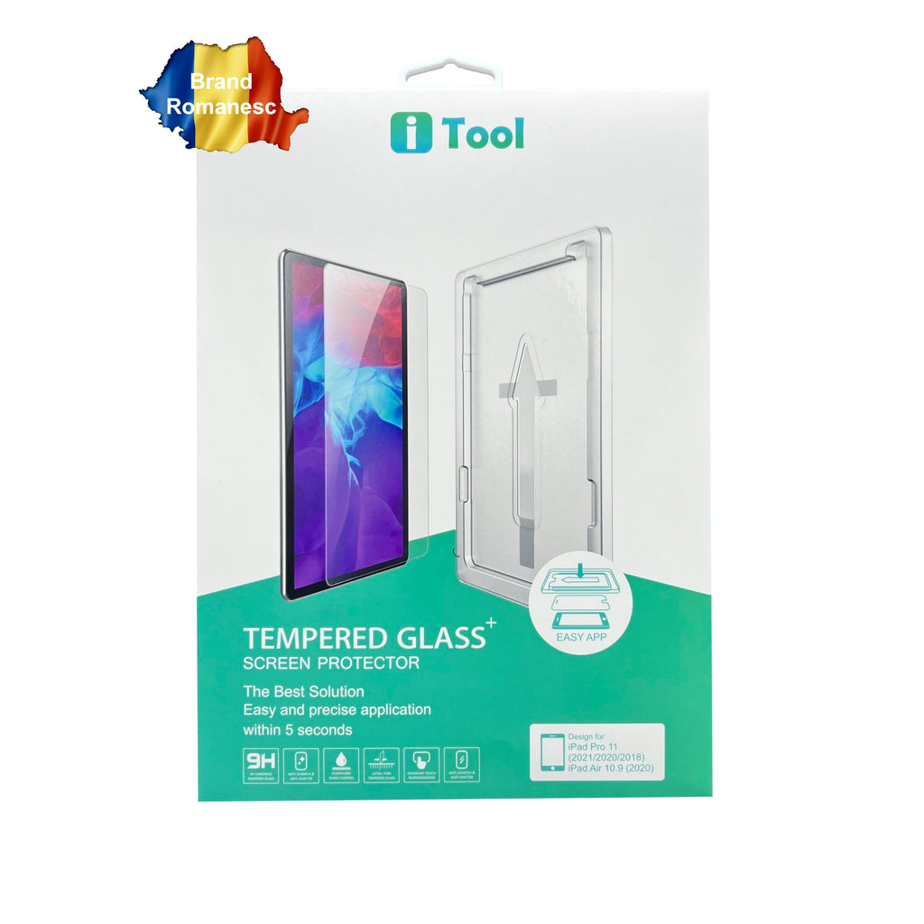 Folie de protectie iPad Pro 11 cu aplicator iTool - iTool