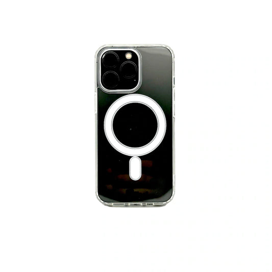 Husa iPhone 13 Pro Max iTool cu MagSafe din silicon Transparent