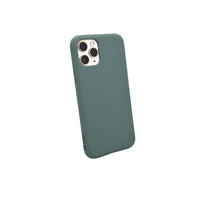 Husa iPhone 11 Pro Max iTool din silicon catifelat Verde