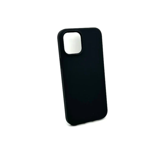 Husa iPhone 12 Mini iTool cu MagSafe din silicon catifelat Negru