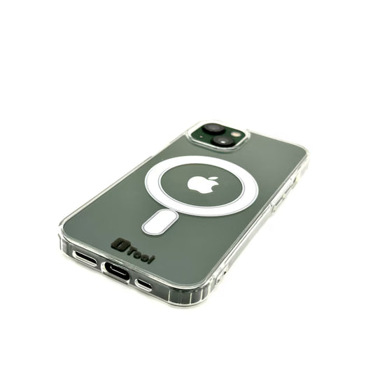 Husa iPhone 13 Pro Max iTool cu MagSafe din silicon Transparent