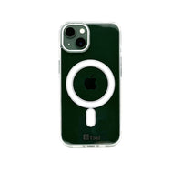 Husa iPhone 13 iTool cu MagSafe din silicon Transparent