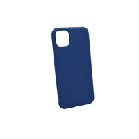 Husa iPhone 11 Pro Max iTool din silicon catifelat Albastru