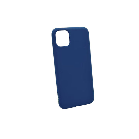 Husa iPhone 11 Pro Max iTool din silicon catifelat Albastru